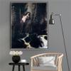 DIY Oil Painting Kit,The Surf Painting by Arnold Bocklin Paint by Numbers Kit for Kids and Adults view 3