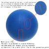 Ganjiang 7 Inches Soft No-Noise Foam Ball Sponge Kickball for Indoor Activity(Blue Color) view 3