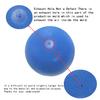 Ganjiang 7 Inches Soft No-Noise Foam Ball Sponge Kickball for Indoor Activity(Blue Color) view 4