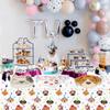 122 Pcs Dog Party Decorations - Including Plates, Napkins, Puppy Tablecloth for Kids Puppy Dog Themed Birthday Party Supplies, Serve 40 view 4