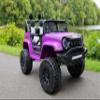 12V Ride On Car, Electric Car for Kids, 12V Ride on Toys, Kids Cars with 3 Speeds Adjustable w/Bluetooth, Parent Remote Control, Spring Suspension, AUX Port-Purple view 2