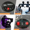 12V Ride On Car, Electric Car for Kids, 12V Ride on Toys, Kids Cars with 3 Speeds Adjustable w/Bluetooth, Parent Remote Control, Spring Suspension, AUX Port-Purple view 3
