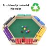 Alomejor Wooden Shut The Box Dice Game for 6 Players - Multiplayer Tabletop Game with 12 Dice view 4
