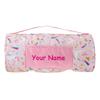 Nap Mat - Personalized Kids Naptime Mat - Rainbow Unicorn Print - Blanket and Pillow Sleeping Pads with Custom Name view 3