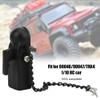 Alomejor RC Trailer Buckle,Sturdy Metal Quick Release Design 1/10 Scale RC Crawler Accessories for Off Road Adventures Trail Crawling Hobby Projects Enthusiasts Beginners view 2