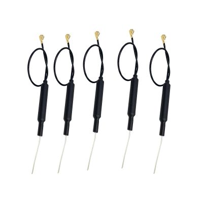 NATEFEMIN 5 PCS 100mm 2.4G IPEX Antenna 2400-2500MHz for RC FPV Drone Antennas Accessory