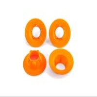Traxxas 9569T - Wheel Covers, Orange