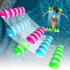 3 Pack Inflatable Pool Floats Adult Size Water Hammock,Pool Floaties Toys,4-in-1 Multi-Purpose Floats for Swimming Pool,Pool Rafts Lounge Chairs Floating,for Vacation Fun and Rest view 1