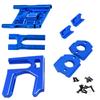 RCMYou Aluminum Center Diff Mount/Differential Cover Mount/Sliding Motor Mount Upgrades Part for 1/8 Typhon/Kraton/Notorious/Outcast/Talion 6S BLX,1/7 Mojave 6S BLX/Limitless,Navy Blue view 1