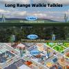 Walkie Talkies for Kids Rechargeable 2 Pack,3 Miles Long Range 22 Channels 2 Way Radio Mini Kid Wakey takey,Birthday, Toys for Age 3-12 Year Old Boys Girls view 4
