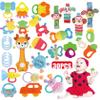 Cocurb 30 Pcs High Contrast Baby Toy Gift Set for Infants Rattles Teething Toys and Wrist Socks Suitable for 6 Months Perfect Baby Gift for Boys and Girls view 1