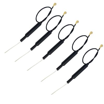 MOOKEENONE 5 PCS 100mm 2.4G IPEX Antenna 2400-2500MHz Receiver for RC FPV Drone Antennas