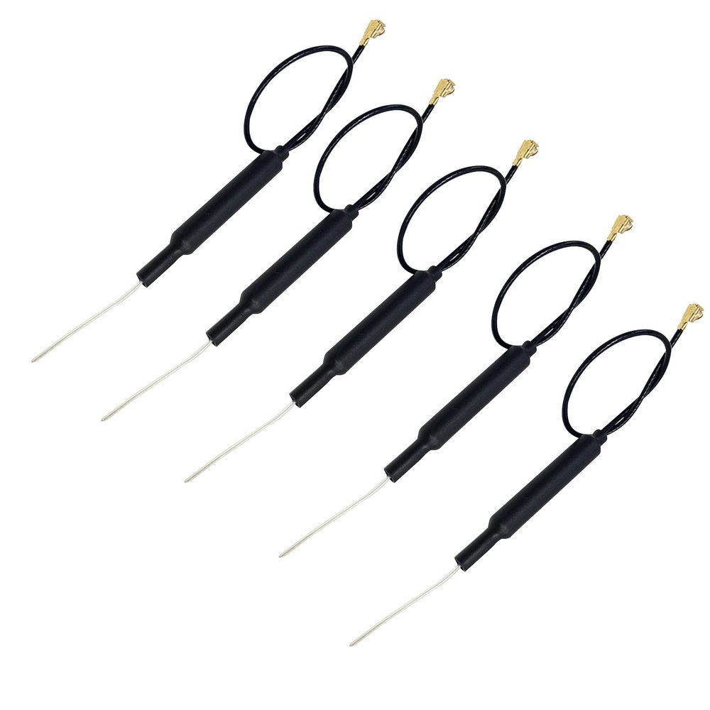 MOOKEENONE 5 PCS 100mm 2.4G IPEX Antenna 2400-2500MHz Receiver for RC FPV Drone Antennas