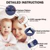 Baby Head Protector for Crawling Walking, Baby Helmet Adjustable No Bumps and Soft Cushion, Infant Safety Cap for Kid Learning to Walk (Staly I) view 4