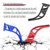 RCMYou Aluminum Rear Wing Mount Upgrades Part for 1/7 Infraction 6S BLX Limitless,2PCS Alloy Rear Wing Body Mount Support Frame Hops Up,Navy Blue view 4