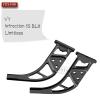 RCMYou Aluminum Rear Wing Mount Upgrades Part for 1/7 Infraction 6S BLX Limitless,2PCS Alloy Rear Wing Body Mount Support Frame Hops Up,Black view 2