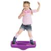 Kids Rocking Seesaw Balance Board with 5 Wooden Balls Sensory Training Rocking Board Balance Training Equipment Children Indoor Outdoor Activity Toy view 1