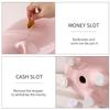 13 Large Piggy Bank for Adults,Girls Piggy Bank for Boys,Ceramic Money Bank,Alcancias De Dinero para Adultos,Coin Bank,Real Money Box for Cash Gift,Modern Home Decor Living Room view 4