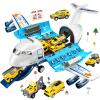 TEMI Kids Airplane Toys for 3 Year Old, Large Spray Transport Airplane Toy with 12 Construction Vehicles and Playmat, Kids Boy Toys Birthday Gifts 3 4 5 6 7 8 Years Old view 1