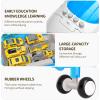 TEMI Kids Airplane Toys for 3 Year Old, Large Spray Transport Airplane Toy with 12 Construction Vehicles and Playmat, Kids Boy Toys Birthday Gifts 3 4 5 6 7 8 Years Old view 3