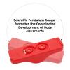Kids Rocking Seesaw Balance Board with 5 Wooden Balls Sensory Training Rocking Board Balance Training Equipment Children Indoor Outdoor Activity Toy view 4