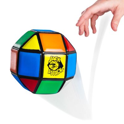 JACK ATTACK STREETBALL Cube Ball - High Bounce 2.8"