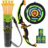 JOYIN Kids Bow and Arrow Set with LED Flash Lights, Outdoor Archery Set Toy Gift for Boys and Girls Ages 6-12 with Suction Cup Arrows, Target & Arrow Case, Great Birthday Gift for Kids/Children view 1