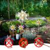 10 Pack Reflective Pinwheels for Yard and Garden,Wind Spinners Outdoor Bird Scare Devices,Sparkly Windmills for Garden Decor Scare Birds Away,Yard Wind Spinners for Outside Patio view 3