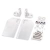 RC Speed Boat Turn Fins 30x55mm Aluminum Turning Assistance Fins for Electric/Nitro RC Racing Boat TFL Smash Shark P1 Deep V view 4