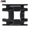Aliuminum Alloy TRX4M Upgrades Transmission Gearbox Skid Plate with 11T Pinion Gear Box Housing for 1/18 RC Crawler 97054-1 Defend 97074-1 Bronc (Plate-Black) view 3