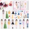 Daniel Axel Magnetic Princess Dress Up Paper Doll Pretend Play Toys Magnet People Clothes Puzzles Game for 3+ Year Old Girls Toddler,Preschool Learning Created Imagine Set Birthday Gift view 1