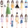 Daniel Axel Magnetic Princess Dress Up Paper Doll Pretend Play Toys Magnet People Clothes Puzzles Game for 3+ Year Old Girls Toddler,Preschool Learning Created Imagine Set Birthday Gift view 4