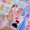 Daniel Axel Magnetic Princess Dress Up Paper Doll Pretend Play Toys Magnet People Clothes Puzzles Game for 3+ Year Old Girls Toddler,Preschool Learning Created Imagine Set Birthday Gift (G Set) view 3