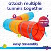 Antsy Pants Play Tunnel  2-Pack Play Tunnel for Kids to Crawl Through, Easy to Fold Pop Up Toddler Tunnel, Babies, Infants, Dogs, Durable Breathable Mesh, Indoor and Outdoor Toy 6ft view 2