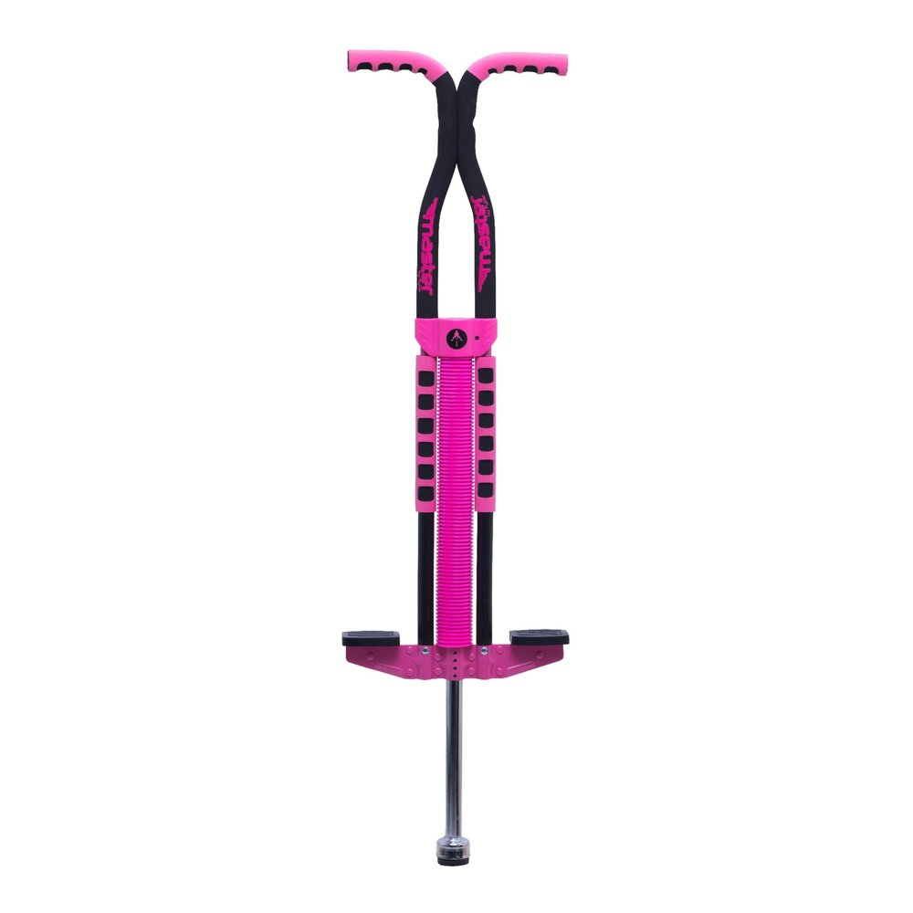 Flybar Master Pogo Stick for Kids Ages 9+, 80160 lbs Easy Grip Handles Active Exercise Toy for Tweens & Teens Outdoor Toy with Non-Slip Foot Pegs for Boys and Girls No Assembly Needed