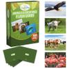 100 Animal, Insect & Ocean Creatures Flash Cards, Realistic Pictures for Fun Learning & Montessori Educational Vocabulary Builder for Preschool Kids, Adults, Schools, Autism, Speech Therapy, ESL, SLP view 1