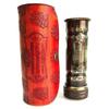 Antique Brass Kaleidoscope with Leather Case Handmade Wheel Double Nautical Maritime Kaleidoscope for Collectible Showpiece Outdoor Tool Gift view 1