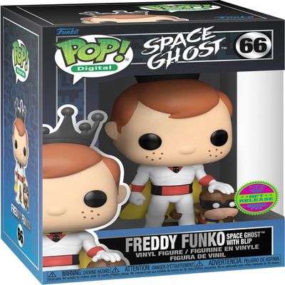 Funko POP! Digital Freddy as Space Ghost NFT Release Exclusive Physical Pop