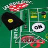 Craps Starter Kit Sets, Featuring Genuine The D Las Vegas Casino Table-Played Dice with Clear Acrylic Dice Boat (Red Polished) view 1