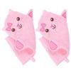 Beavorty Bath Mitts for Boys and Girls 2 Bath Mitt Washcloth Toddler Shower Gloves Newborn Gloves view 1