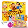 Hand Puppet Kit  Make Your Own Animal Characters, 10 Felt Pieces, Simple Step-by-Step Instructions, Arts & Crafts Activity for Kids, Role Play & Storytelling Birthday Gift view 1