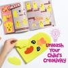 Hand Puppet Kit  Make Your Own Animal Characters, 10 Felt Pieces, Simple Step-by-Step Instructions, Arts & Crafts Activity for Kids, Role Play & Storytelling Birthday Gift view 2