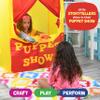 Hand Puppet Kit  Make Your Own Animal Characters, 10 Felt Pieces, Simple Step-by-Step Instructions, Arts & Crafts Activity for Kids, Role Play & Storytelling Birthday Gift view 4