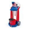 Vileda, Household Trolley, 5 Pieces, Trolley, Broom, Bucket, Broom and Swatter, Reproduction Products Brand Vileda, Toys for Children from 3 Years, GIOCHI PREZIOSI, VLE02 view 2
