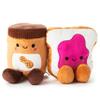 Hallmark Better Together Magnetic Plush (Peanut Butter and Jelly) 5" Stuffed Toys, Easter Gifts for Kids view 1