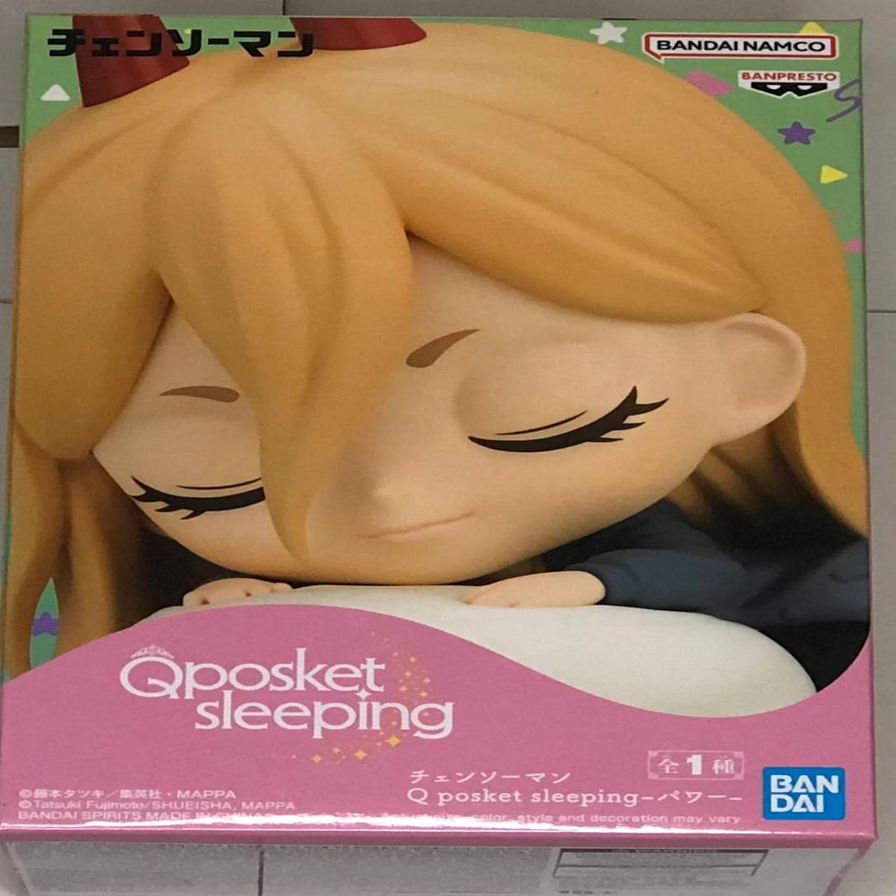 Banpresto - Chainsaw Man - Power, Bandai Spirits Q Posket Sleeping Figure