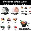 18pcs Glitter Billiards Dessert Cupcake Topper Sport Theme Decor Supplies Men Boys Girls Happy Birthday Decorations view 4