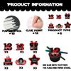 18pcs Red Glitter Dessert Cupcake Topper 13 Birthday Party Theme Decor Supplies Boys Girls Happy 13th Birthday Party Decoration view 4