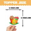 18pcs Dessert Cupcake Topper Gardening Tool Summer Theme Decor Supplies Men Women Happy Birthday Party Decorations view 2