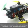 Drone Frame Kit with Screws, 2Types 250MM Quadcopter, FPV Racing Drone Kit Compatible with QAV250, Airframe for DIY Drone(Carbon Fiber) view 3